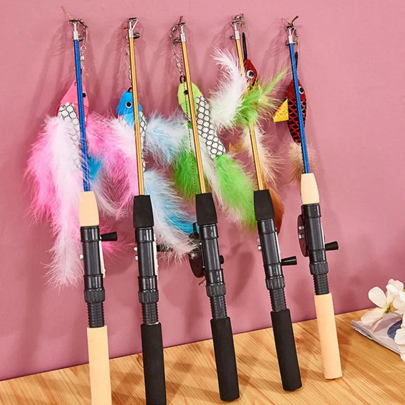 Fish and Feather Fishing Rod