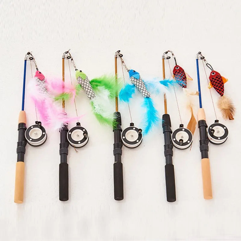 Fish and Feather Fishing Rod