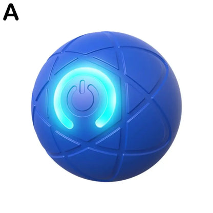 Smart Automatic Pet Jumping Ball Electric Cat And Dog Cool Light LED Owner Self-Hi Interactive Toy Safety Pet Rechargeable Z0J4