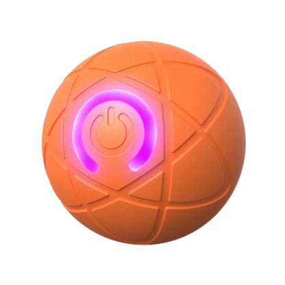 Smart Automatic Pet Jumping Ball Electric Cat And Dog Cool Light LED Owner Self-Hi Interactive Toy Safety Pet Rechargeable Z0J4