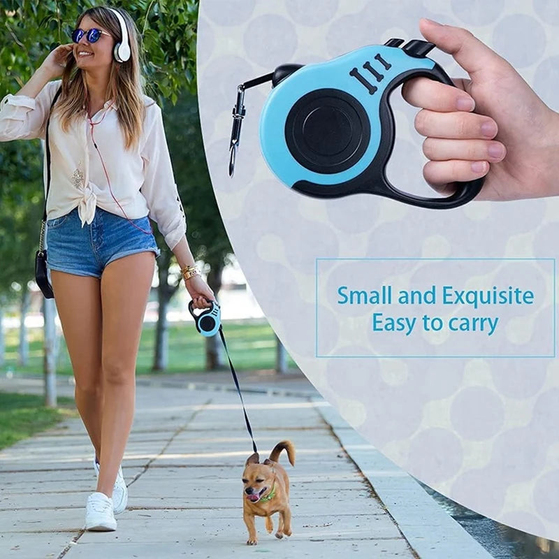 Retractable dog leash