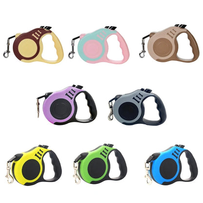 Retractable dog leash