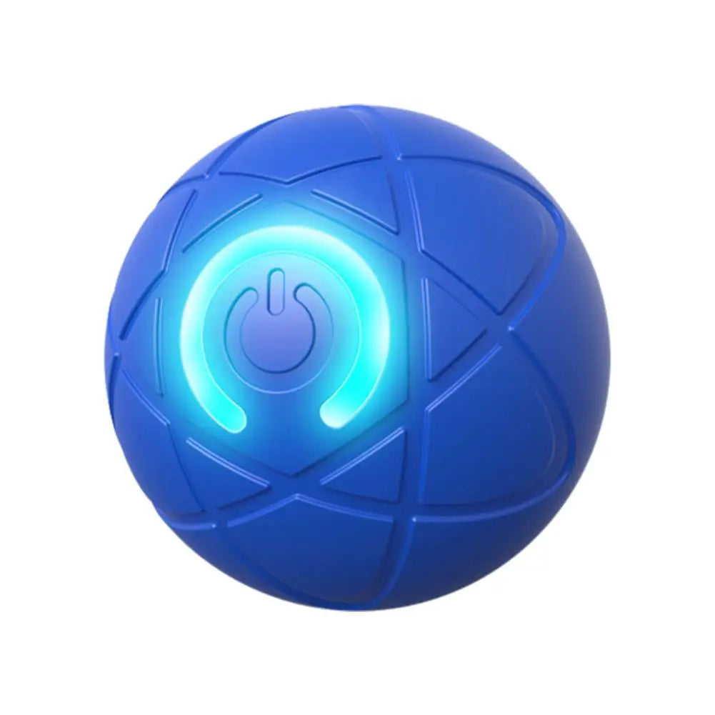 Smart Automatic Pet Jumping Ball Electric Cat And Dog Cool Light LED Owner Self-Hi Interactive Toy Safety Pet Rechargeable Z0J4