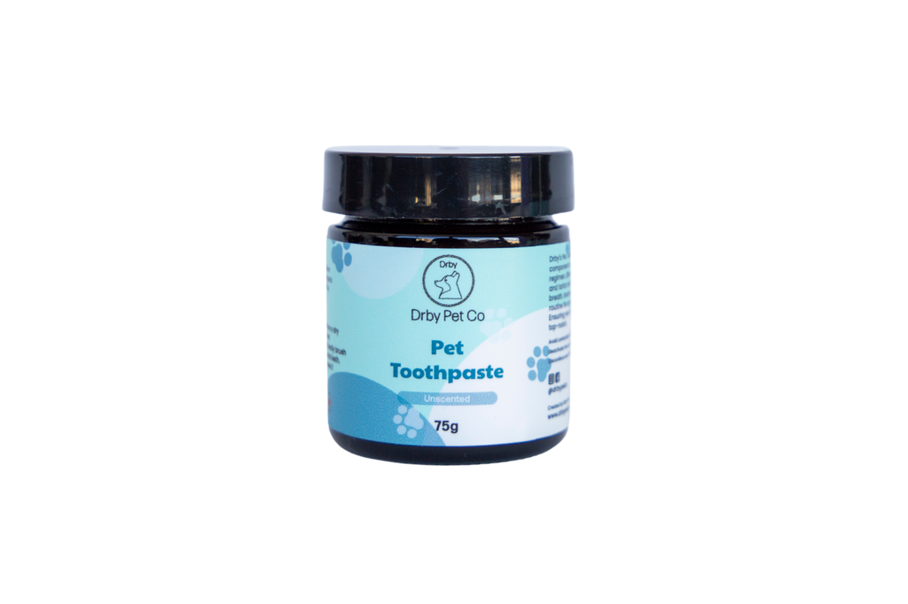 Drby natural pet toothpaste for dogs and cats